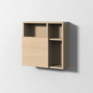 Sanipa 3way Würfelschrank, Eiche-Nordic, BR55048 BR55048