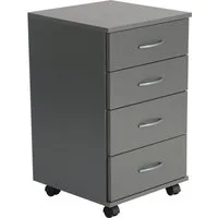 VOGL Möbelfabrik Rollcontainer Barrie, Bürocontainer, (1 St), verschiedene Ausführungen, mit Schubladen, Höhe 67 cm, Made in Germany