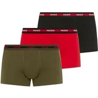 HUGO Trunk TRIPLET (Packung, 3-St., Im Dreierpack) mit Logoschriftzug