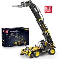 Mould King 19009 pneumatischer Teleskoplader Konstruktions-Spielset, (803 St)