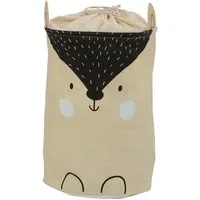 OTTO home Wäschesack Millisy (1 St), mit Igel-Motiv, Höhe ca. 50 cm