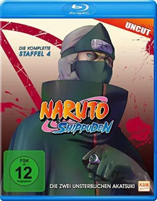 Naruto Shippuden Staffel 4: Die Zwei Unterblichen Akatsuki (Episoden 292-308 uncut) [Blu-ray]