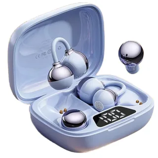 GUOER Q75 TWS Earclips Wireless bluetooth 5.4 Earphone 10mm Large Dynamic Coil Digital Display IPX5 Waterproof Earclips
