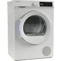 Daewoo Wärmepumpentrockner TD-BR7GP0WD0-DE, SoftTouch-Bedienung, BabyCare, Knitterschutz