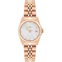 Rhodenwald & Söhne Quarzuhr Cassina roségold, Armband aus Edelstahl
