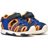 Geox B SANDAL MULTY BOY Lauflernschuh Babyschuh, Klettschuh mit Größenschablone zum Download