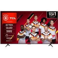TCL 85P81KXB QLED-Fernseher (215 cm/85 Zoll, 4K Ultra HD, Smart-TV, Google TV, 144Hz, Multi-HDR, Dolby Vision, Game Master, Smart TV, Apple TV, ONKYO)