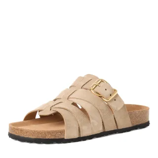 Tamaris - Da.-Pantolette taupe - Gr. - 36