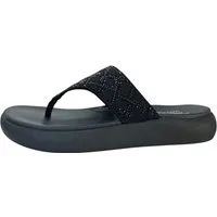 Skechers Skechers Damen Zehentrenner Pantolette ASANA LUXE 164197/BBK schwarz Zehentrenner