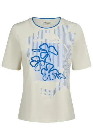 Barbara Lebek - T-Shirts white sand - Gr. - 40