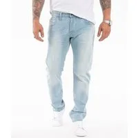 Rock Creek Regular-fit-Jeans Herren Jeans Stonewashed Hellblau RC-331
