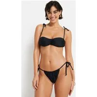 LSCN by LASCANA Bandeau-Bikini-Top Gina, mit modischen Raffungen