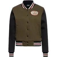 QueenKerosin Collegejacke Heartbreak Garage (1-St) mit Innenfutter