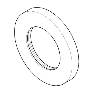 Dornbracht Rosette platin matt 092762011-06 9 mm Platin gebürstet