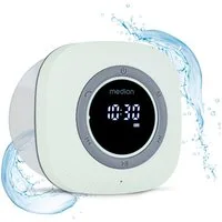 Medion® S66884 (MD 43884) Duschradio mit Bluetooth Radio (MW/UKW, 3 W, Saugnapf, LED-Display, IPX6 Wasserdicht, integrierter Akku, grün)