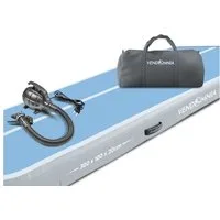 VENDOMNIA Turnmatte AIR Tracking TRACK Matte - aufblasbar, Tumbling Matte (10 cm - 20 cm hoch, mit elektrischer Pumpe, Farbwahl, Größe: 1 2 3 4 m Tumblingmatte, Gymnastikmatte, Turnmatte, Trainingsmatte, Fitnessmatte)
