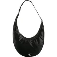 Calvin Klein Hobo BUCKLE CONVERTIBLE HOBO BAG, Schultertasche, Umhängetasche, Hobo Bag mit CK-Logo