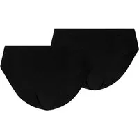 PUMA Slip PUMA WOMEN INVISIBLE COTTON BRIEFS 2P (2er Pack) nahtlose Ränder für eine unsichtbare Passform