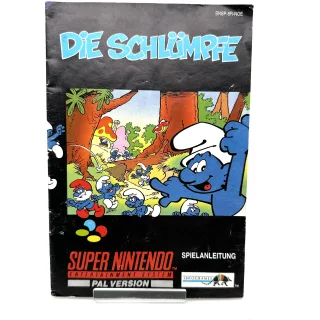 Die Schlümpfe [SNES Super Nintendo] Anleitung