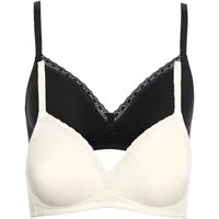Lisca Set: Bügelloser BH 2er Pack Soft BH Ines (Spar-Set, 2-tlg)