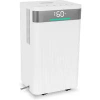 VONROC Luftentfeuchter Elektrisch mit WLAN & Ionisator – Leiser Raumentfeuchter, Entfeuchtung 12 l/Tag, Tank 2 l, – [für Räume bis 25m²] mit 2L Wassertank & App-Steuerung
