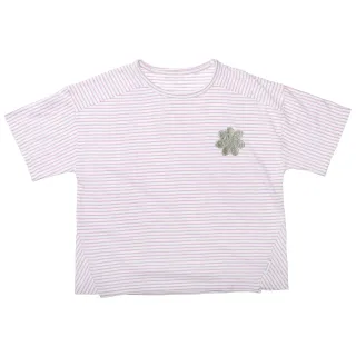 STACCATO - Md.-T-Shirt mauve str - Gr. - 152