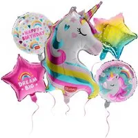 Legami Filzstift Legami 5er Set Partyballons - Let's Party! - Einhorn