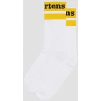DR. MARTENS Socken Athletic Logo Organic Cotton Blend Socken (1-Paar) mit vertärktem Fersen- und Zehenbereich, druckfreier Bund