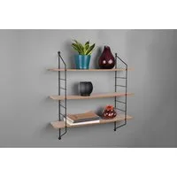 MIRRORS AND MORE Ablageregal Clara, 1-tlg., Kombination aus Holz und Metall