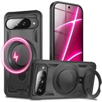 Nalia Smartphone-Hülle Google Pixel 10 16 cm (6,3 Zoll), Military Armor Case / MagSafe / Extrem Schutz / 360° Ring / Outdoor