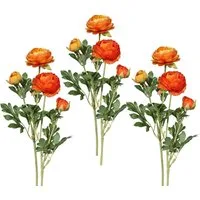 Kunstblume Ranunkel, Creativ green, Höhe 40 cm, für schöne Arrangements wie Sträuße und Gestecke