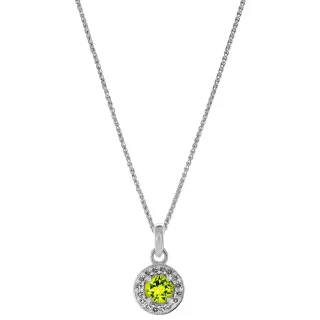Orphelia 'Bristol' Damen-Anhänger aus 925er Sterlingsilber mit Kette – Silber ZH-7579/G