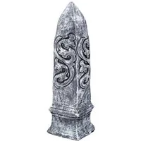 Stone and Style Gartenfigur Frostfeste Steinfigur antiker Obelisk