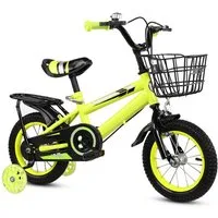 GARRYFIZH Puppenfahrrad Puppenfahrrad 16 Zoll Kinderfahrrad für 3-5 jährige Kinder, Stabiles Fahrgefühl mit Stützrädern