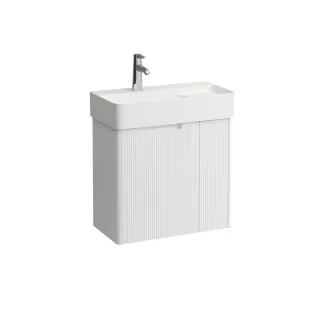 LAUFEN Waschtischunterschrank JUNA 294x572x515 2 Türen m. Griffm. li f.WT H815285 spezialcolor, H41 H4116031099901