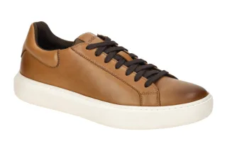 Geox U455WD DEIVEN D Herren Sneakers Braun Nappa-leder atmungsaktiv