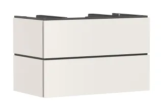 Hansgrohe Waschtischunterschrank Xilesa E 980x550mm 2SK Ko.m.AWT/AWTge Sandbeige matt, 54301780 54301780