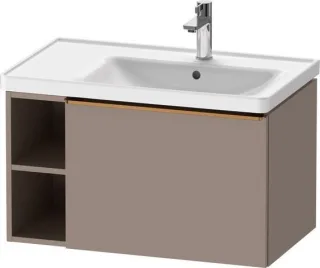 Duravit D-Neo Waschtischunterbau wandhängend Basalt Matt 784x452x440 mm - DE4257004430000 DE4257004430000