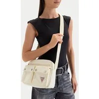 GUESS JEANS Handtasche Guess Jeans Damenhandtasche Écru GUESS JEANS-CWBEO-GUESS-XC-002-09 Bei