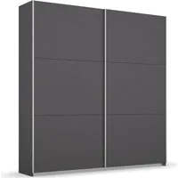 rauch Schwebetürenschrank AURELIO Kleiderschrank Garderobe (3 Ausstattungen BASIC/CLASSIC/PREMIUM (inkl. SOFT-CLOSE-FUNKTION) 3 verschiedene Ausstattungsvarianten Griffe aus Metall MADE IN GERMANY