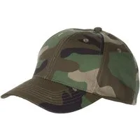 MFH Army Cap US Cap, woodland, größenverstellbar