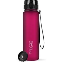 720°DGREE Trinkflasche Trinkflasche uberBottle softTouch mit Sieb lavish plum 0,5l