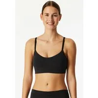 Schiesser Bustier Unique Cotton mit herausnehmbaren Pads, ohne Bügel