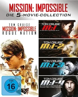 Mission Impossible 1-5 (Die 5-Movie Collection) [Blu-ray]