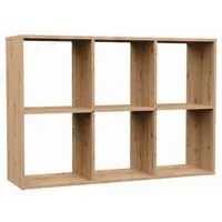 Selsey Standregal MALAX, Regal mit 4, 6 oder 8 Fächern – flexibel aufstellbar