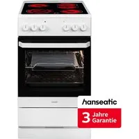 Hanseatic Elektro-Standherd 5022CE3.313eED(W), inkl. 3 Jahre Herstellergarantie