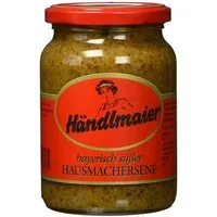 Händlmaier Saucen, Händlmaiers bayrischer süßer Hausmachersenf Qualität im Glas 335ml