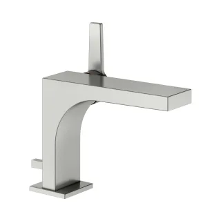 Keuco Waschtischarmatur Edition 11 51104, 111 m. Ablaufgrt., Edelstahl-finish, 51104060000 51104060000