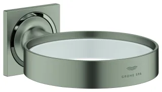 GROHE Halter Allure 40963_1 für Seifenschale/Föneinsatz satin steel, 40963MS1 40963MS1