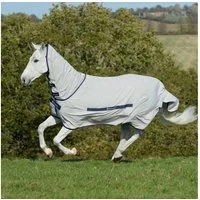 Bucas Ekzemerdecke Bucas Sweet-Itch Full-Neck - Ekzemerdecke - Pony - silver
